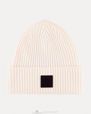 Baseball caps Męskie Moose Knuckles Mariner Toque Plaster | NM6841253