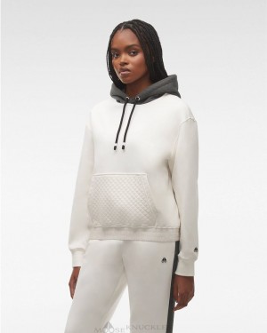 Bluzy Damskie Moose Knuckles Atlantic Hoodie Plaster | RO6953420