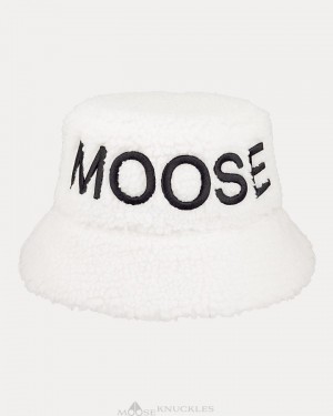 Kapelusz Męskie Moose Knuckles Cobble Bucket Hat Plaster | KU4609578