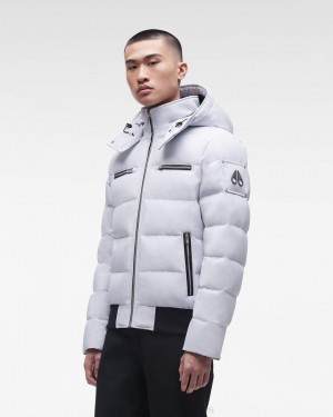 Kurtka Bomberka Męskie Moose Knuckles Cloud Bomber Nimbus Cloud | WD1438269