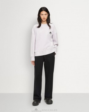 Portki Damskie Moose Knuckles Lafayette Pant Czarne | JT6941238