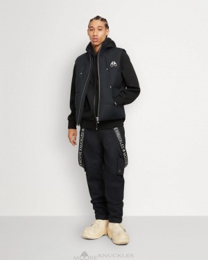Vests Męskie Moose Knuckles Montreal Vest Granatowe | QU6518940